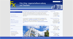 Desktop Screenshot of f-kling.com