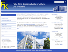 Tablet Screenshot of f-kling.com